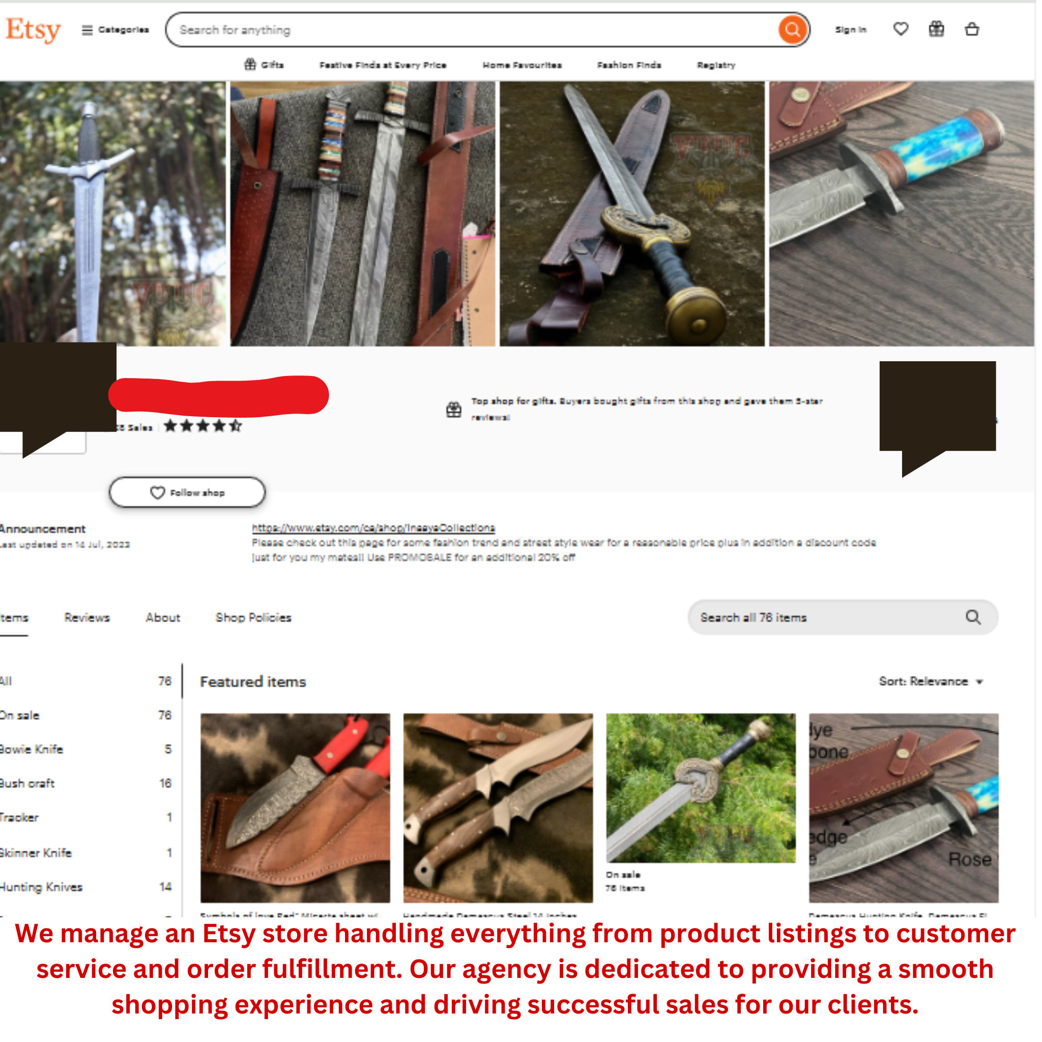 Etsy-store-handling